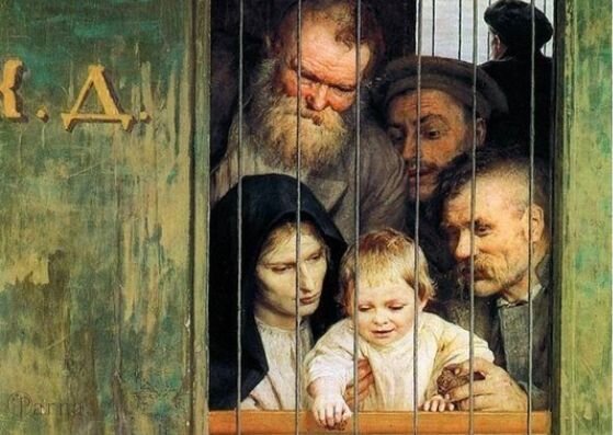 Фрагмент картины «Всюду жизнь», Николай  Ярошенко