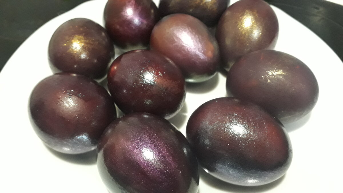 Крашенные яйца