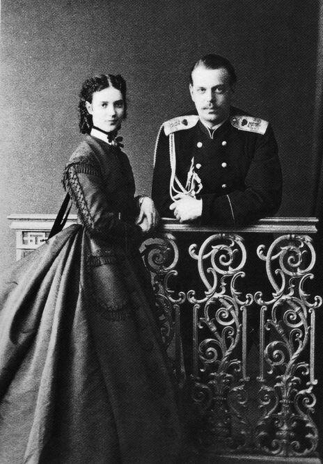 Дагмар и великий князь Николай  Александрович 