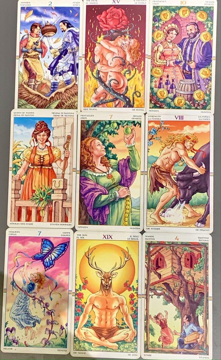 Таро "Колесо Года" 