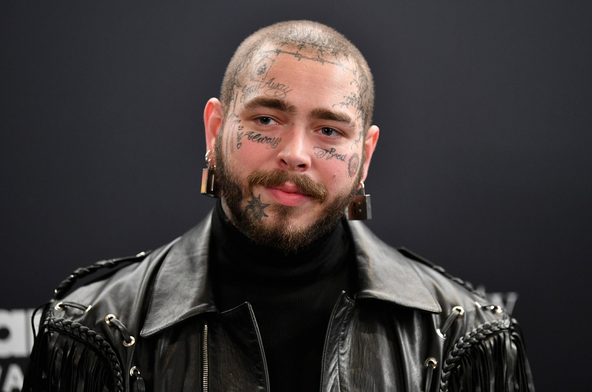 Post Malone в 2022 году. Фотография взята из открытых источников.