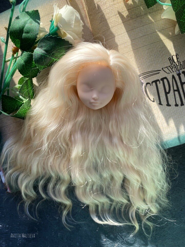 Новые волосы куклы