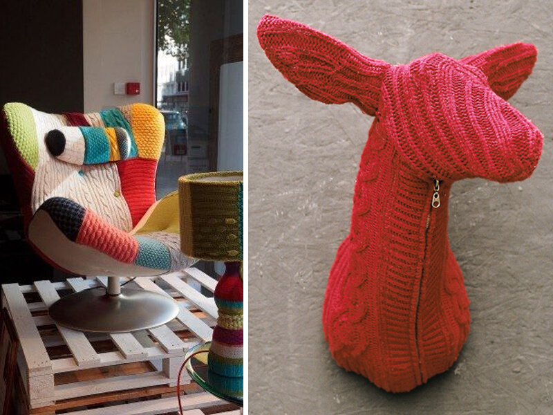 Новые игрушки из старых свитеров: творческий подход Amanda Katzenmeyer