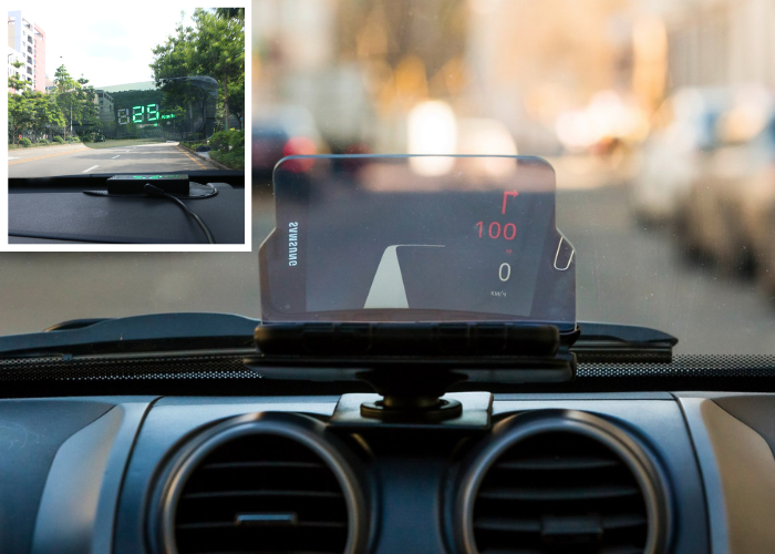 BMW e60 head up display