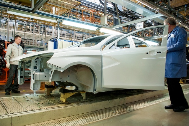    Сборка кузова LADA Vesta (cc) ladaizhevsk.ru