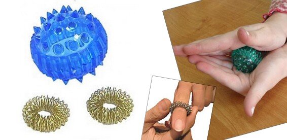 Внутри каждого колючего шарика обычно бывает два колечка.