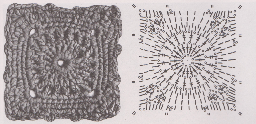 Мотив для ковра выше