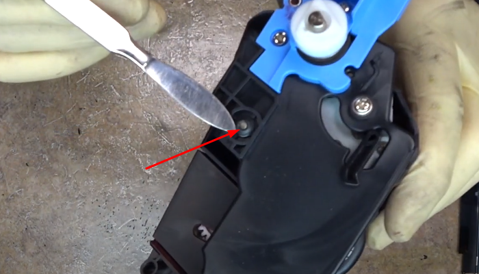 Фото 20. Сняли пружину с фото 19