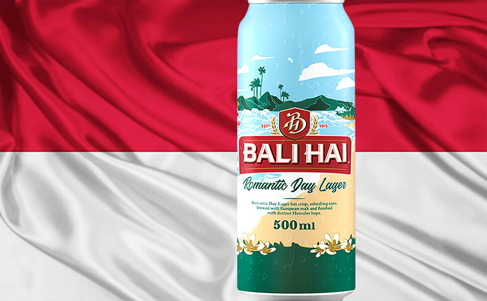 Romantic Day Lager от пивоварни PT Bali Hai Brewery