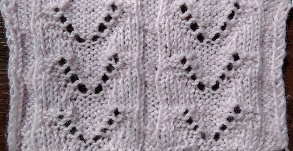 Изнаночная сторона узора