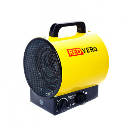 ВОЗДУХОНАГРЕВАТЕЛЬ ЭЛЕКТРИЧЕСКИЙ REDVERG RD-EHR2A