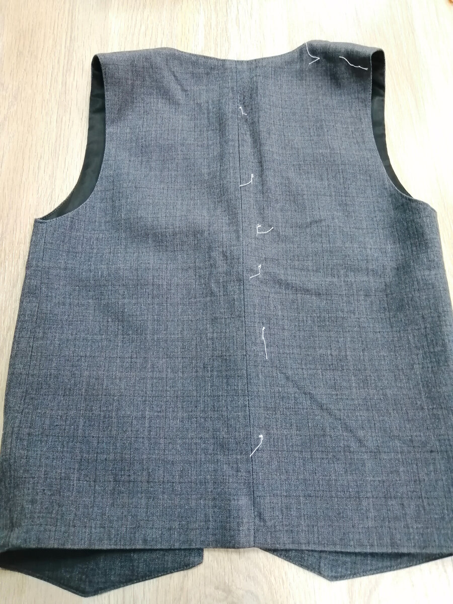 Фото автора. Намётываем меточки.