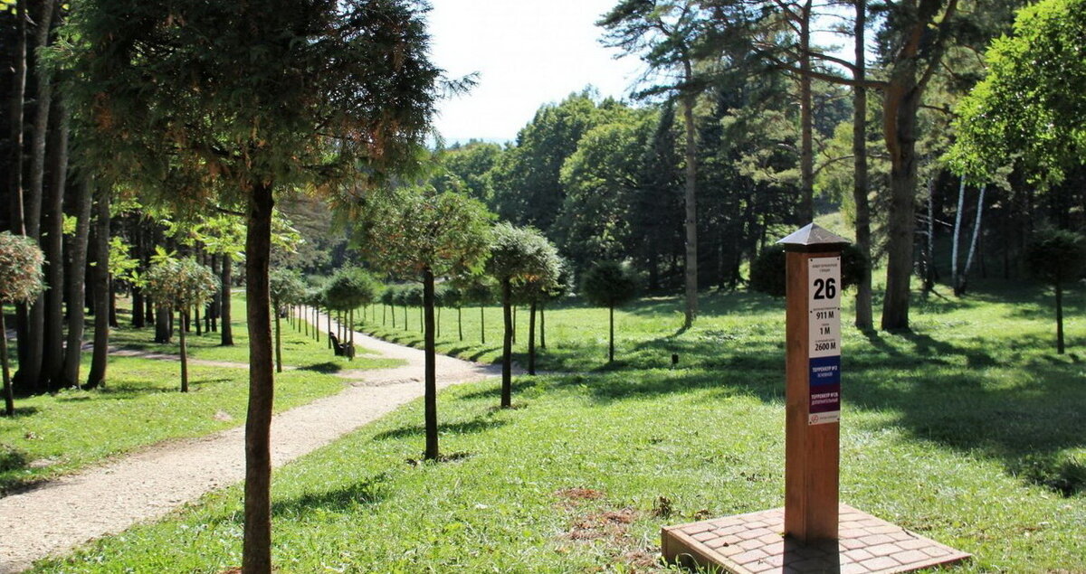 Терренкуры парка Кисловодский