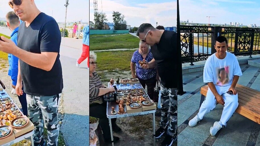     Они купили сувенир и осмотрели пешеходную улицу Дзержинского. Концерт трио прошел в городе несколько дней назад.