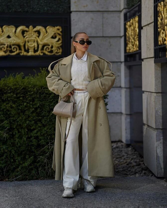 Тренчи и плащи 2025-2025, модные фасоны, новинки, фото