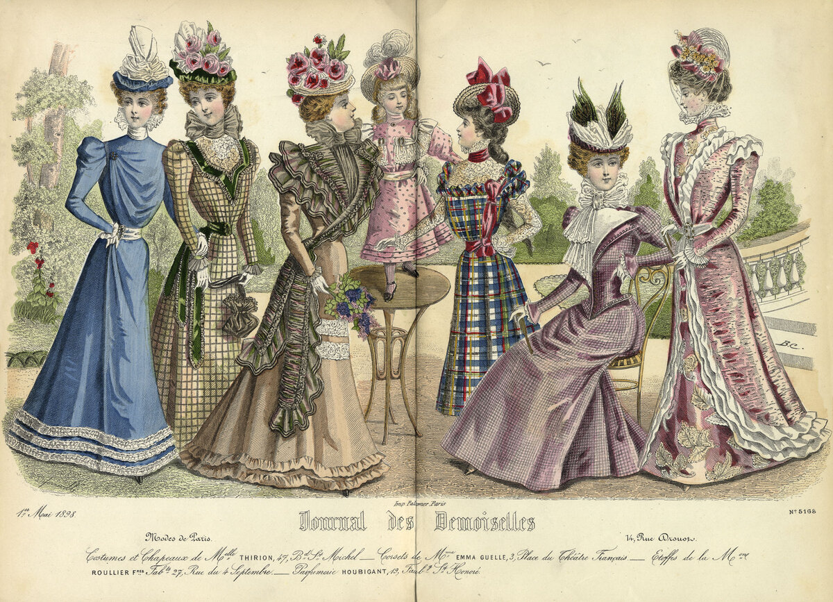 Все о костюмах 19 века