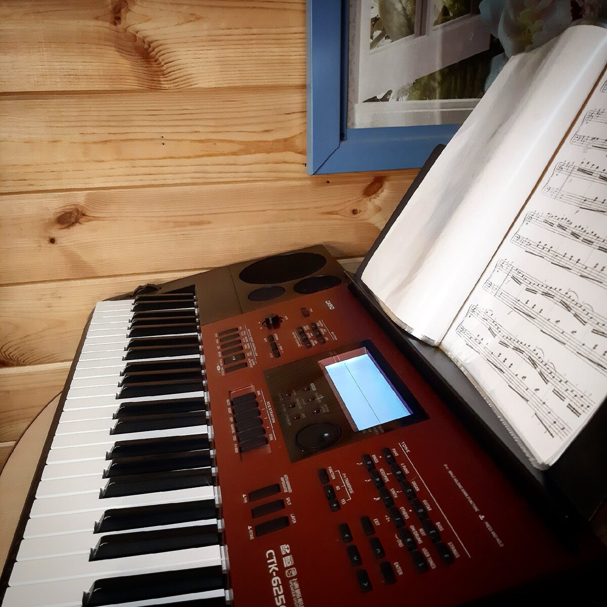 Мой синтезатор от Casio