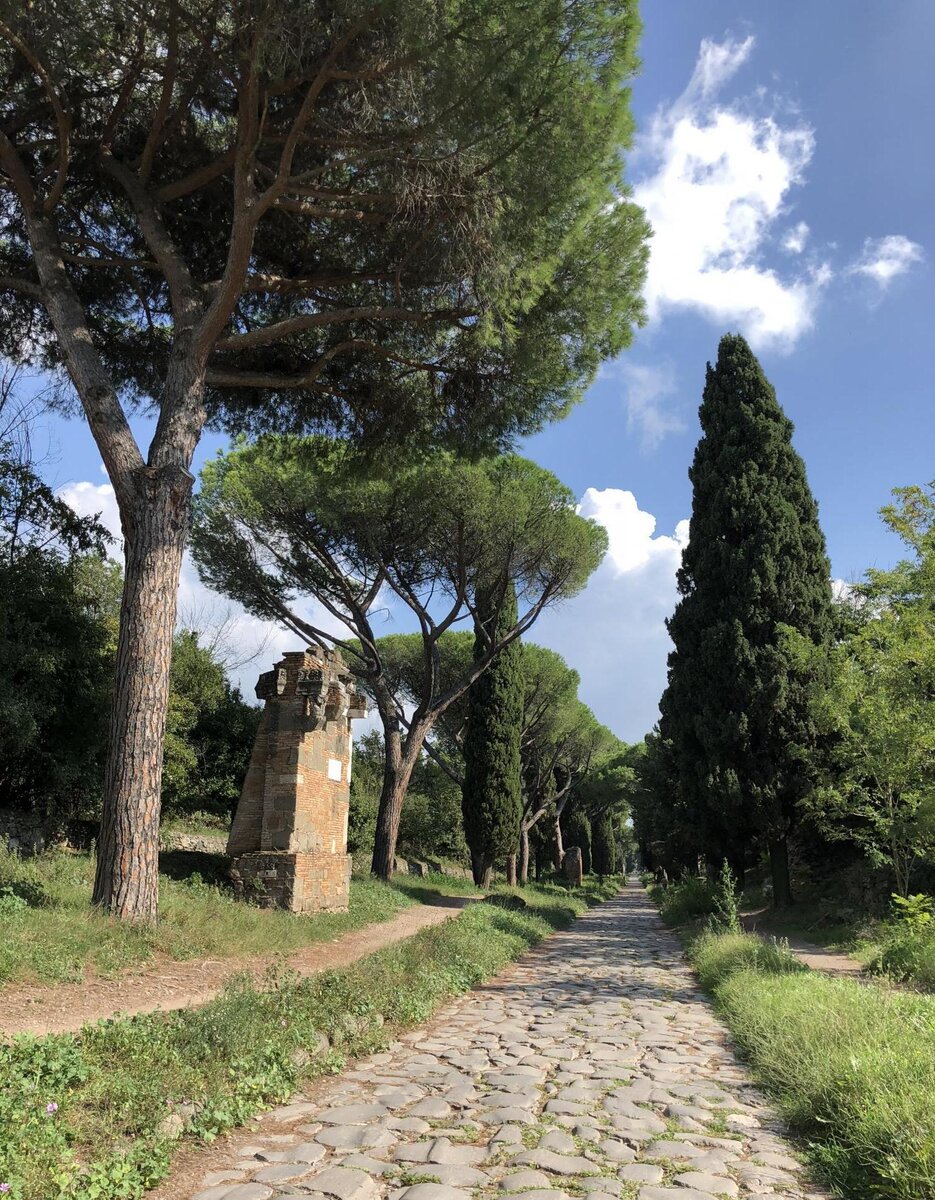 Аппиева дорога,  Рим. Фото автора