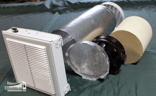 Вентиляционная система для бытовки