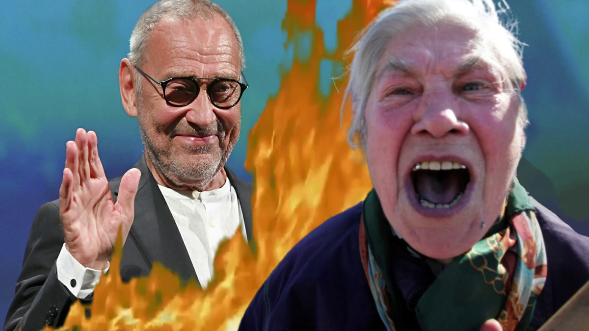 У некоторых от интервью Андрея Кончаловского Ксении Собчак очень сильно подгорело 