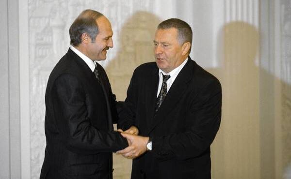 А.Г.Лукашенко и В.В.Жириновский