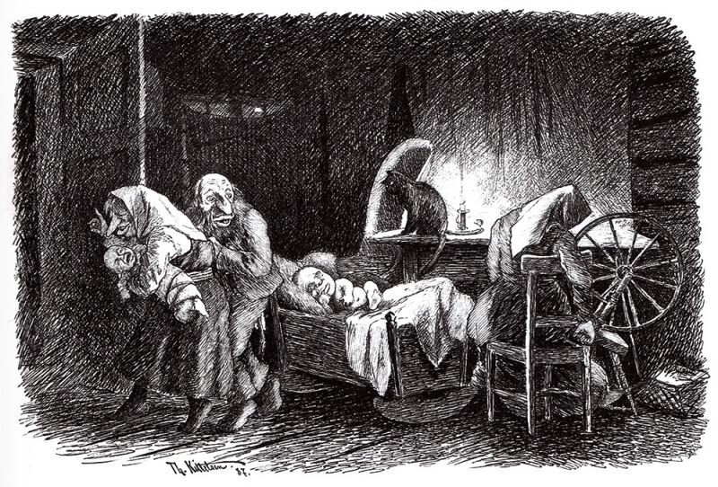 "Подменыш", автор Теодор Киттельсен