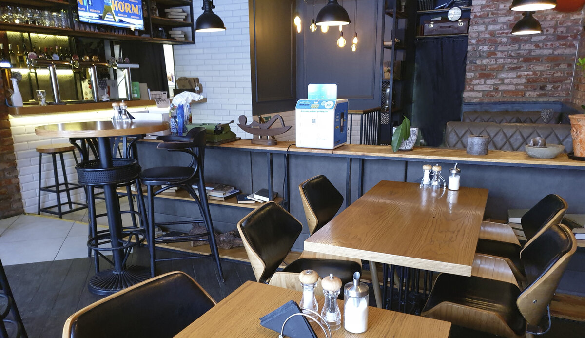 "Проба", интерьер