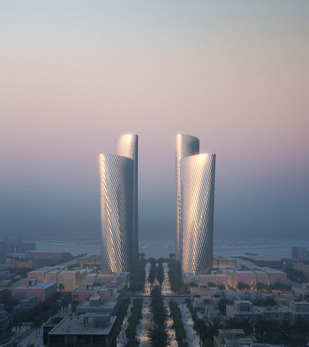 Lusail Towers в Катаре. Фото by Foster + Partners/ dezeen.com