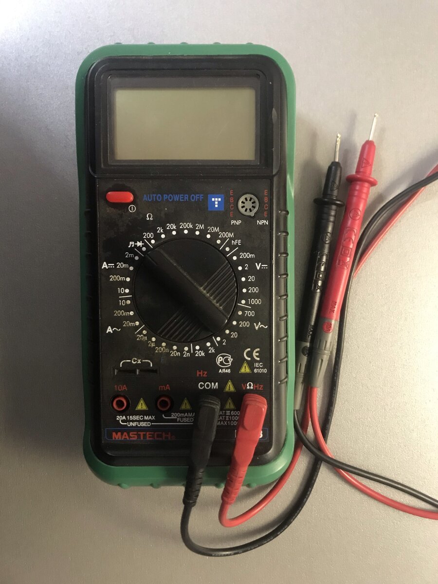 Мультиметр MASTECH MY63