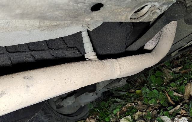  Лямбда-зонд, вид снизу