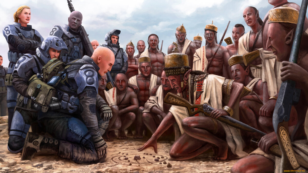 Как делить будем? Вашу планету