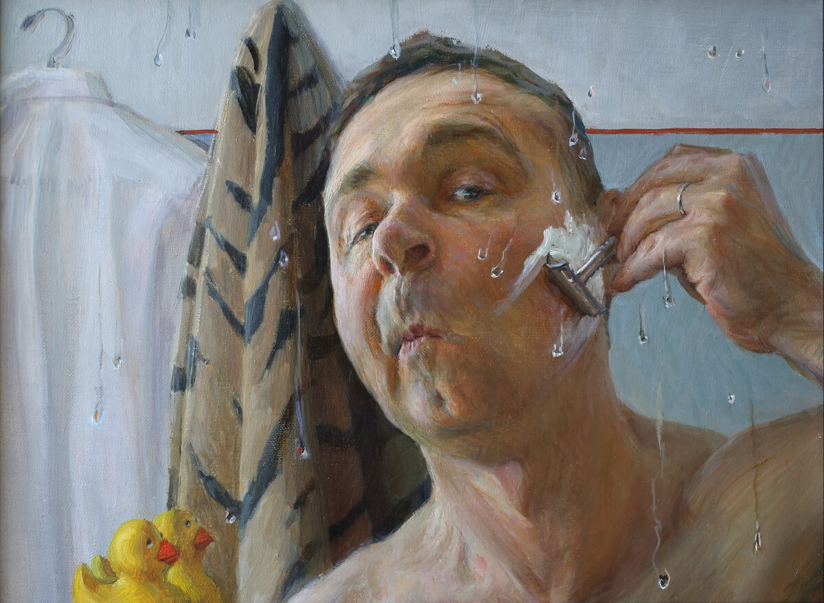 Анатолий Мовлян "Бритье", 2004