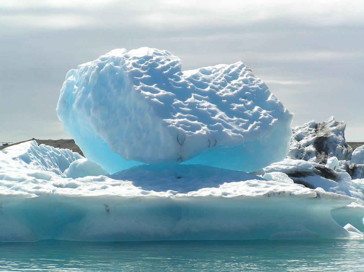 Голубая ледниковая Лагуна