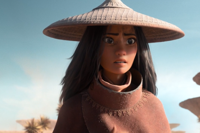 Кадр из трейлера мультфильма "Райя и последний дракон"