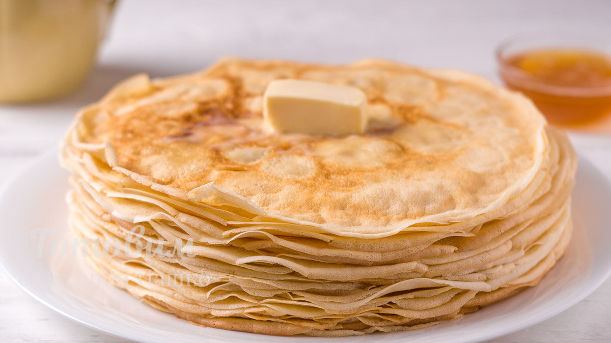 Блины на молоке