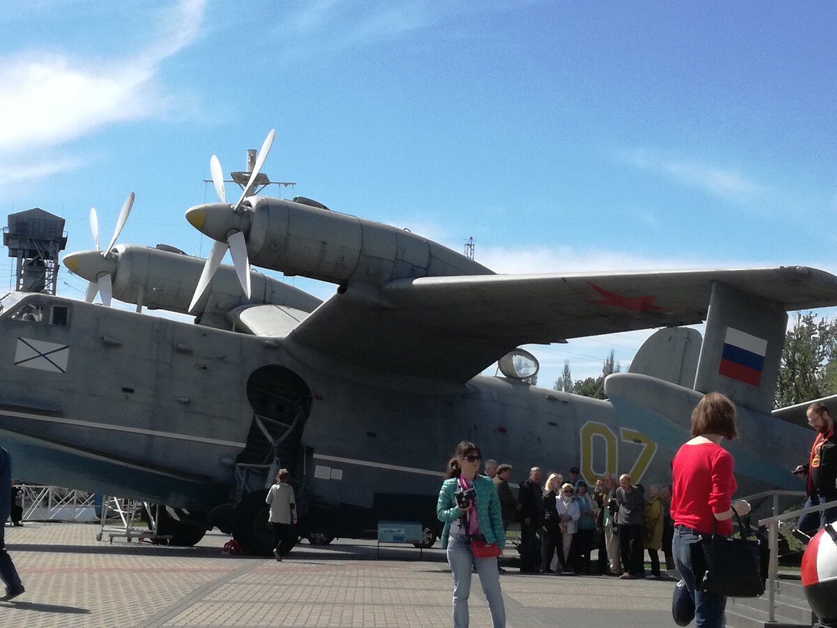 Самолет амфибия Музей мирового океана