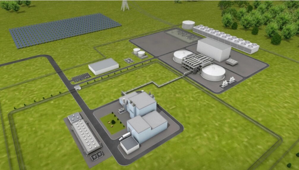 Неядерное механическое, электрическое и иное оборудование разместят в отдельных конструкциях, что снизит сложность и стоимость системы. Фото: Natrium