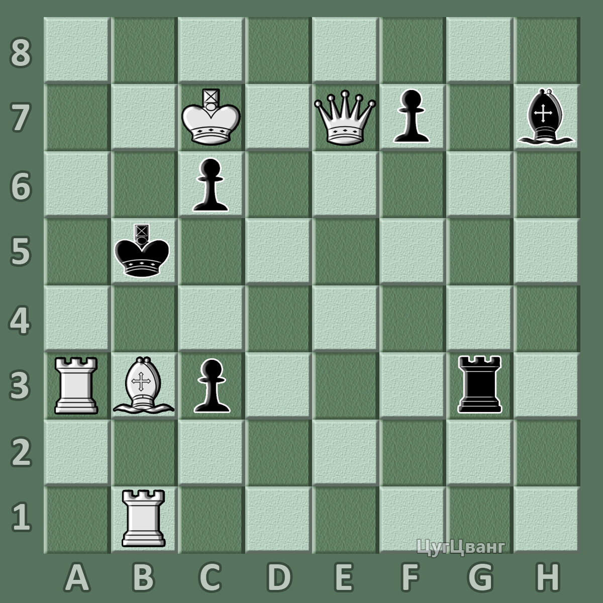 Мат в 2 хода белыми