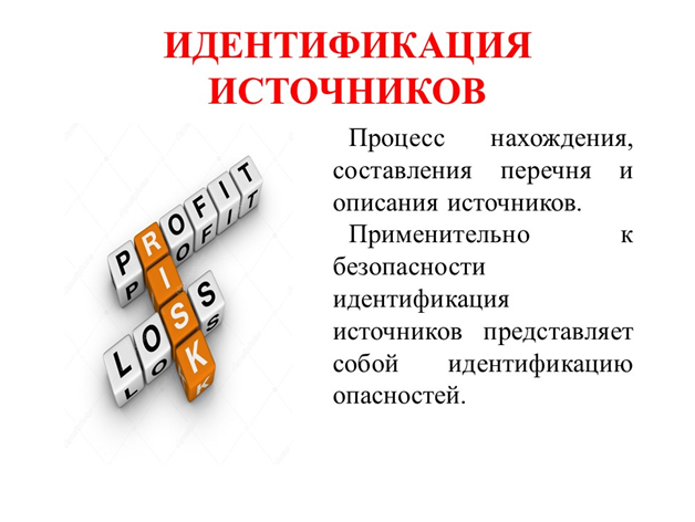 Ход отыскания, ранжирования и описания источников опасности 