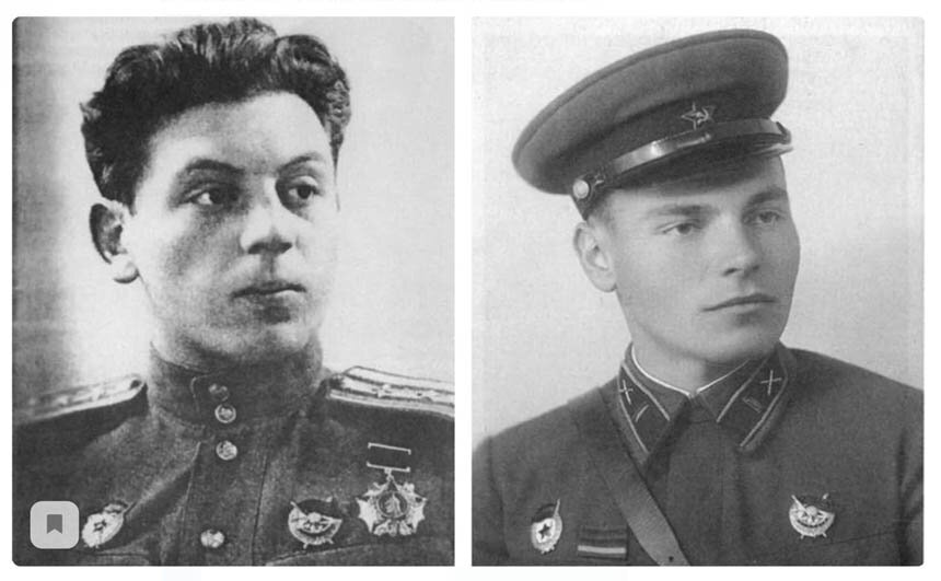 Сыны Сталина: Василий Сталин и Артем Сергеев (приемный).