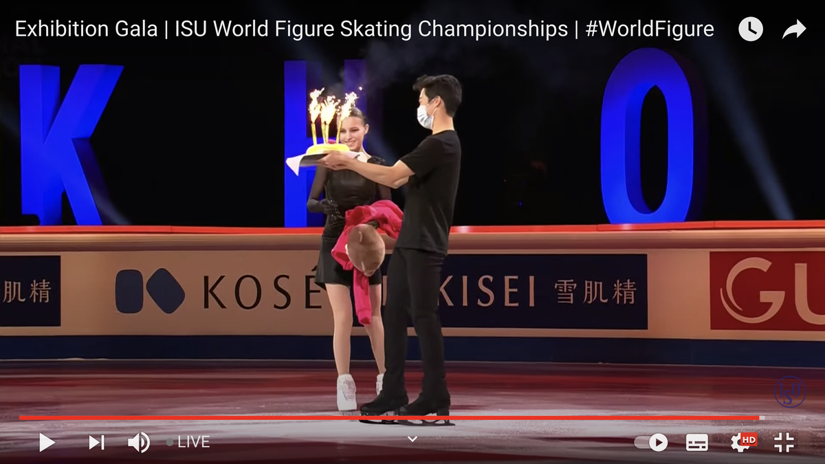 С днём рождения, Анна-чемпионка мира!