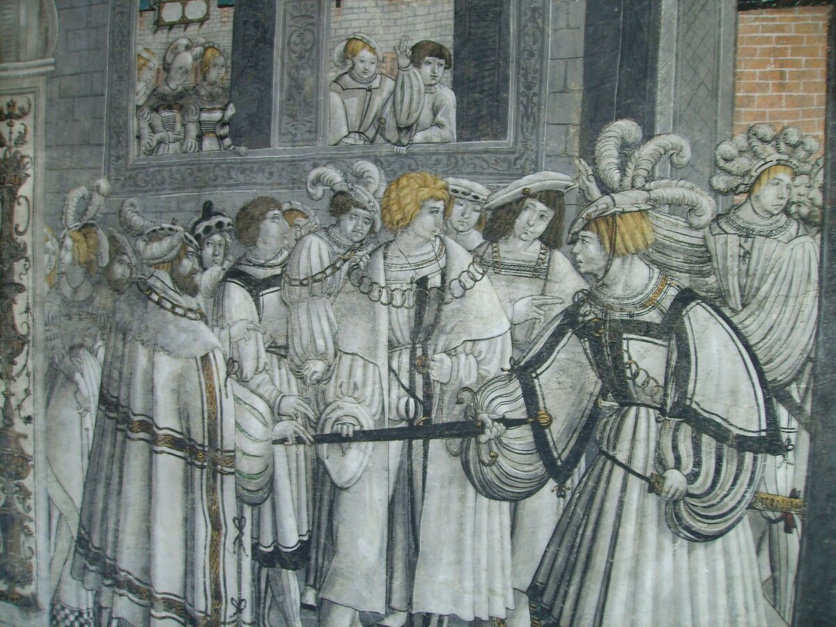 Присяга Сципиона в Канузии. Фреска начала 16-го в. Источник: wikipedia.org