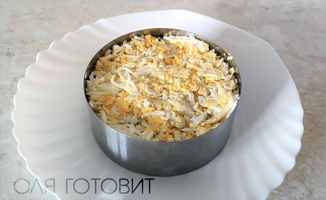 Салат из курицы с корейской морковкой