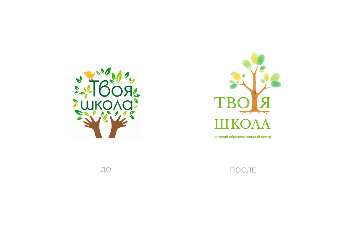 Ребрендинг детского центра "Твоя школа" (Сургут)