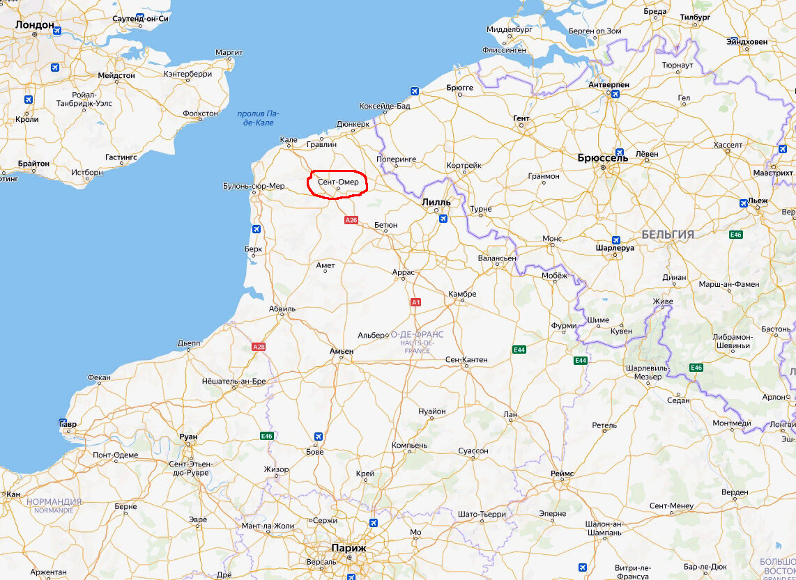 Сент-Омер, место проведения Французской федеральной велонедели 2009 года