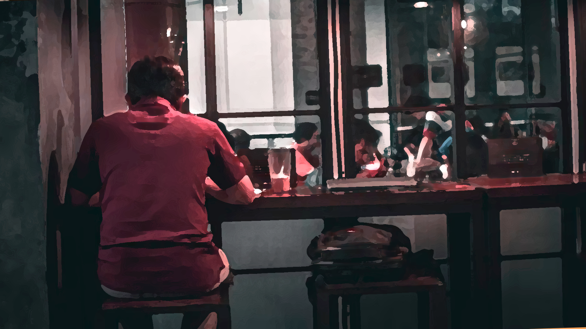 Мало живого общения