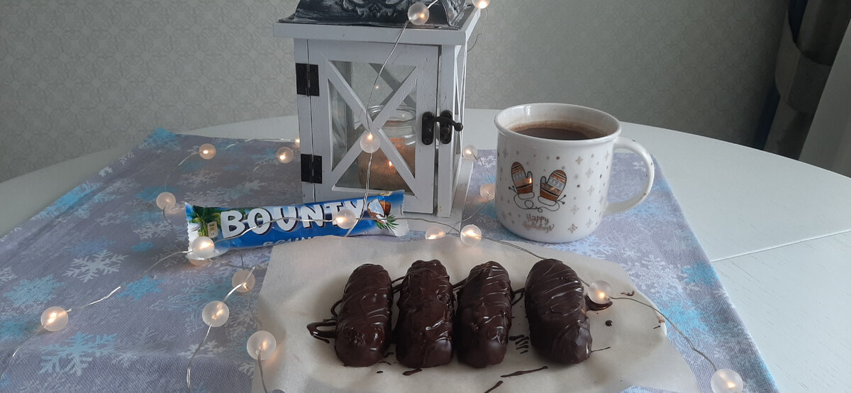 Фото автора. Домашние конфеты "Баунти" вкуснее магазинных. Рецепт в конце статьи.  