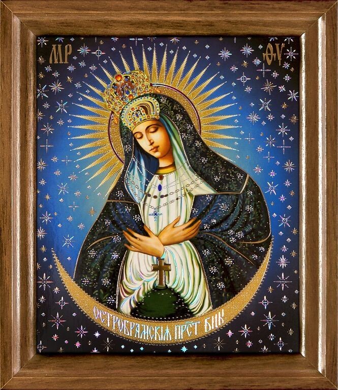 Икона Пресвятой Богородицы "Виленская-Остробрамская"
