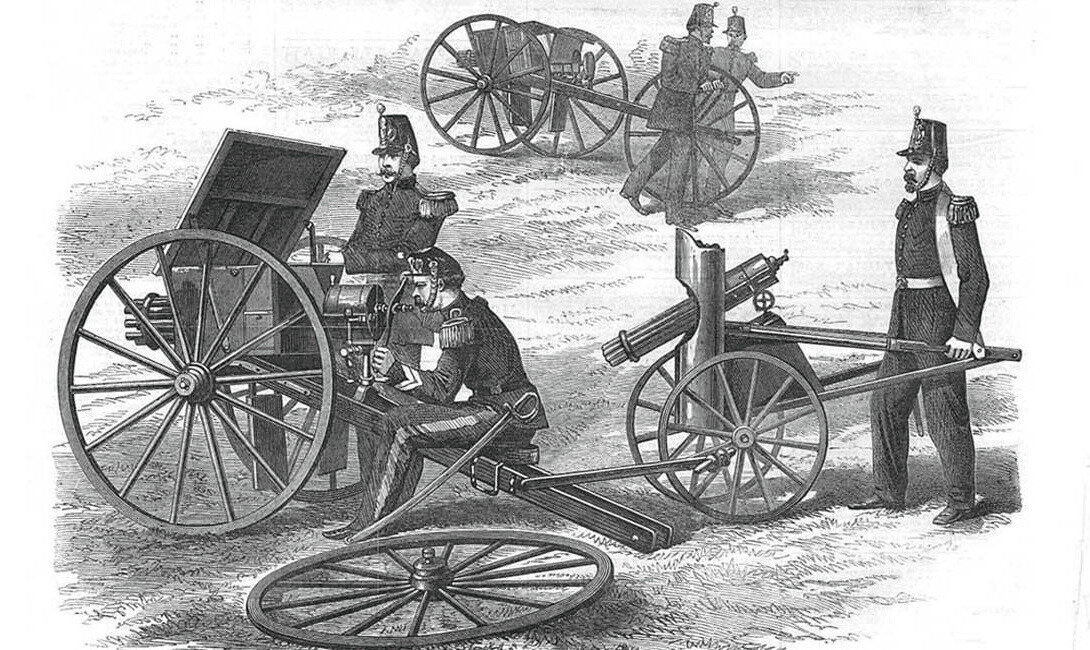 Картечницы во время Франко-прусской войны 1870-1871 гг.