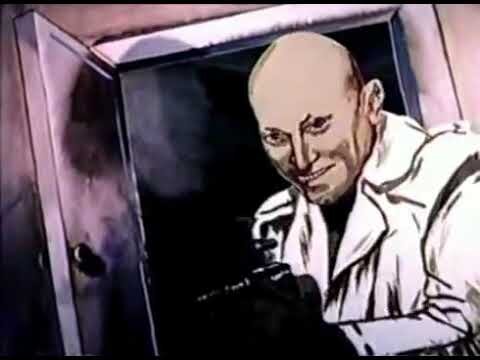 Киллер Джон Решто. Кадр из мультфильма. 